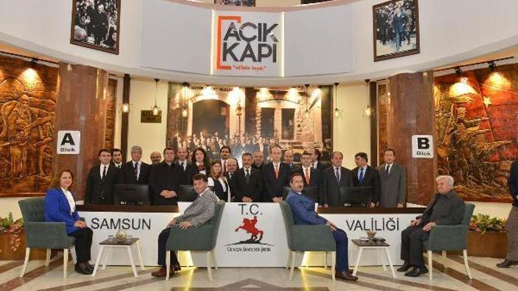 Açık Kapı Milletin Kapısı Samsun bankosu açıldı