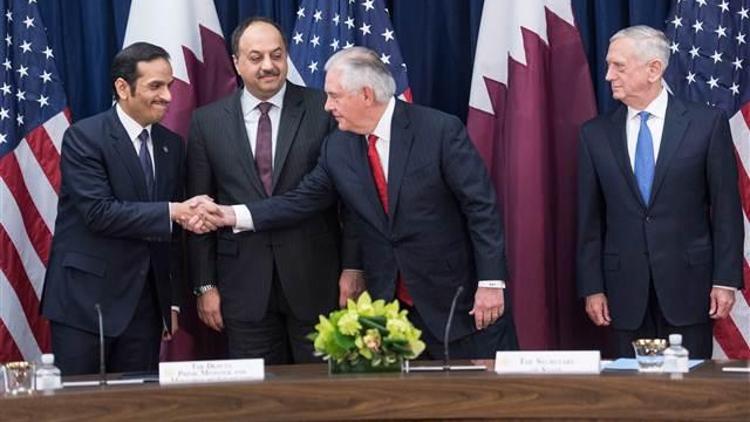 ABD ve Katardan sıcak mesajlar