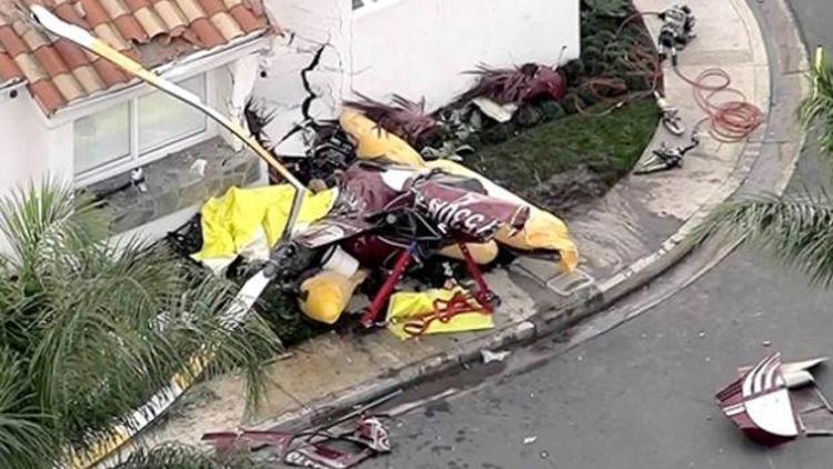 ABD’de helikopter evin üzerine çakıldı: 3 ölü