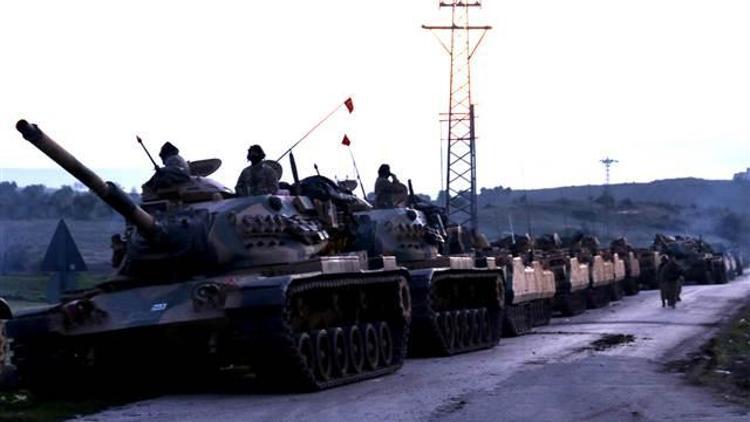 Suriye sınırına askeri sevkiyat... Askeri araçlar Kiliste...
