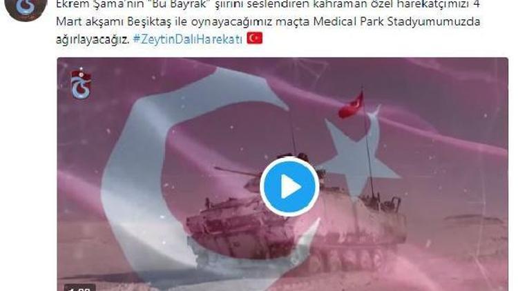 Trabzonspor, Bu Bayrak şiirini seslendiren özel harekatçıyı ağırlayacak