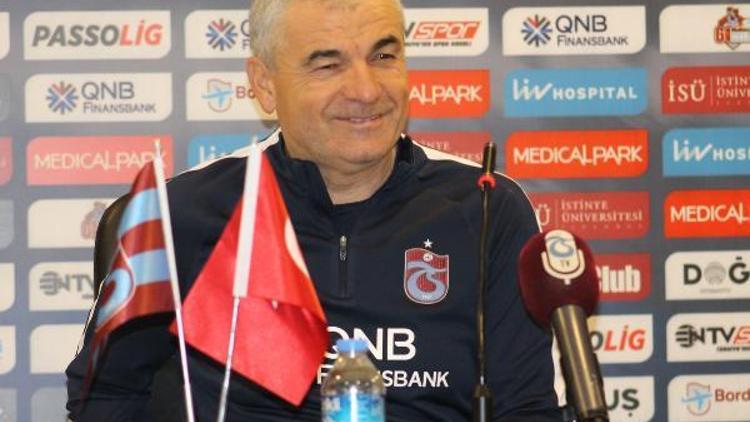Trabzonspor Teknik Direktörü Çalımbay: Engelleri aşacağımıza inanıyorum