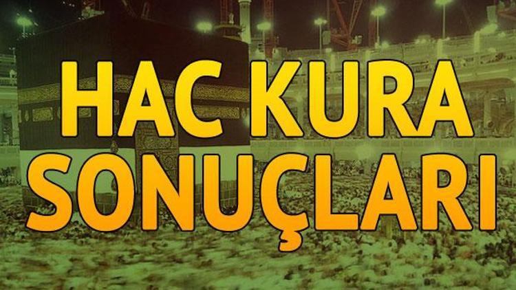 Heyecanla beklenen hac kura sonuçları açıklandı (2018 hac kura sonuç sorgulama)