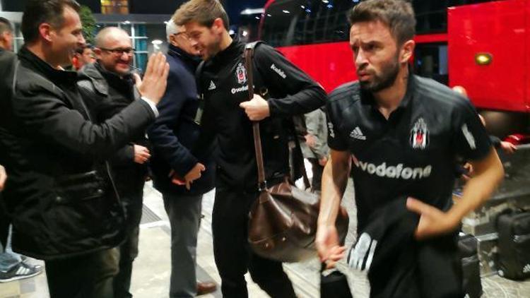 Beşiktaş kafilesi Bursaya geldi