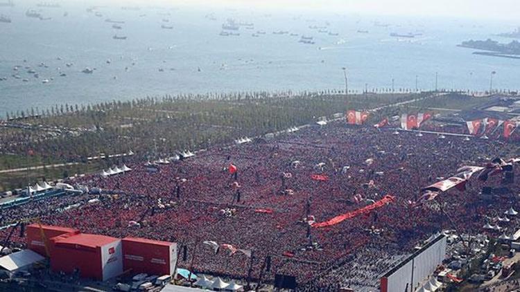 İstanbulda miting alanları belirlendi