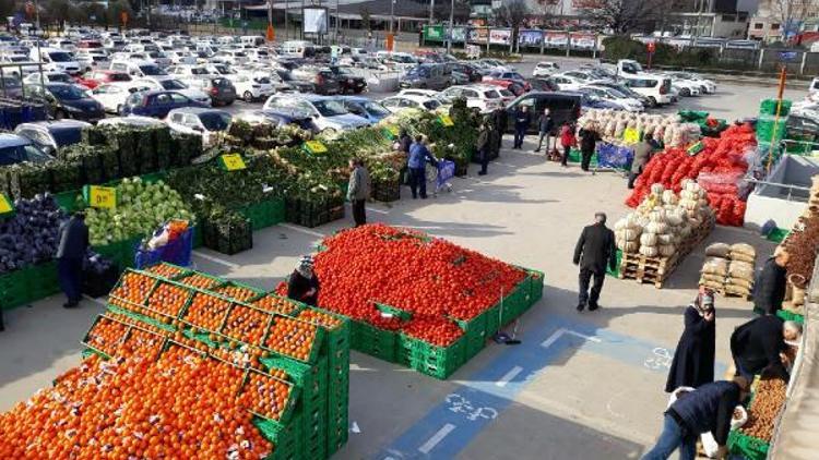 Yerli Tohum Taze Mahsul projesi kapsamında pazar kuruldu