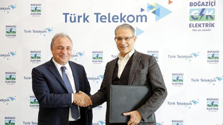 CK Boğaziçi Elektrik ile Türk Telekom arasında iş birliği