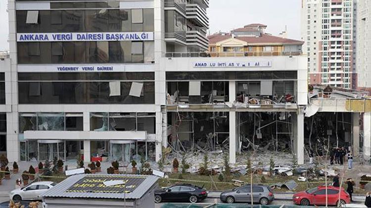 Son dakika... Ankaradaki vergi dairesindeki patlamayla ilgili flaş açıklama