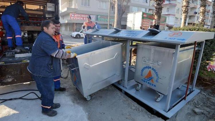 Yeraltı çöp konteynerinde 2018 hedefi