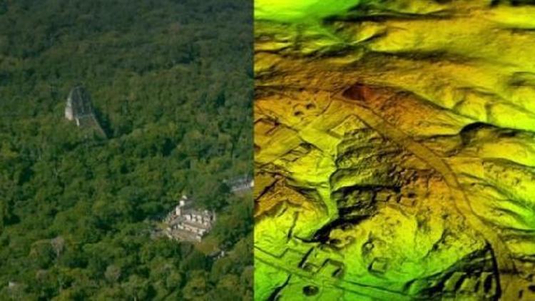 Bilim insanları Guatemala ormanı altında gizlenmiş antik Maya kenti keşfetti