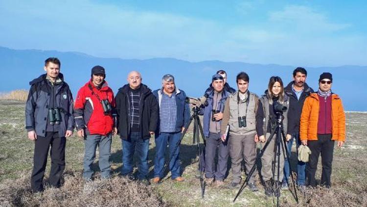 Göller Bölgesinde kuş sayımı