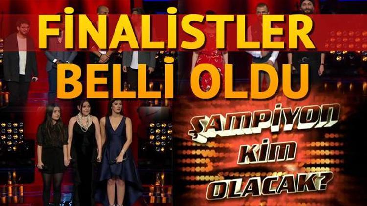 O Ses Türkiye finalistleri kimlerin takımından çıktı Yarı finale kalanlar kimlerdi