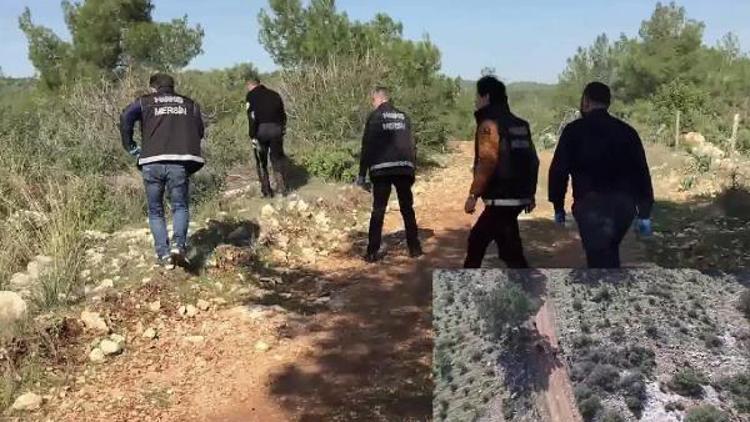 Ormanda drone ve narkotik köpekli aramada 98 kilo esrar ele geçirildi