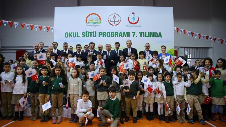 İkinci dönem ‘okul sütü’yle başladı