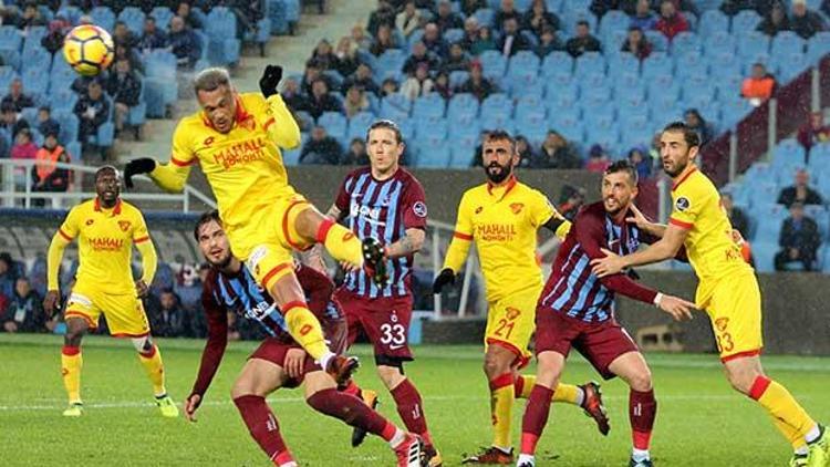 Trabzonspor evinde Göztepe ile berabere kaldı