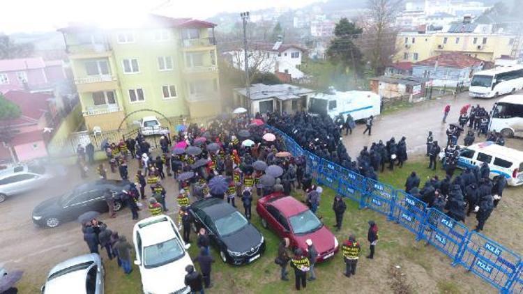 Sinopta nükleer karşıtlarına polis müdahalesi