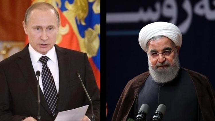 Putin ve Ruhani Suriyeyi görüştü