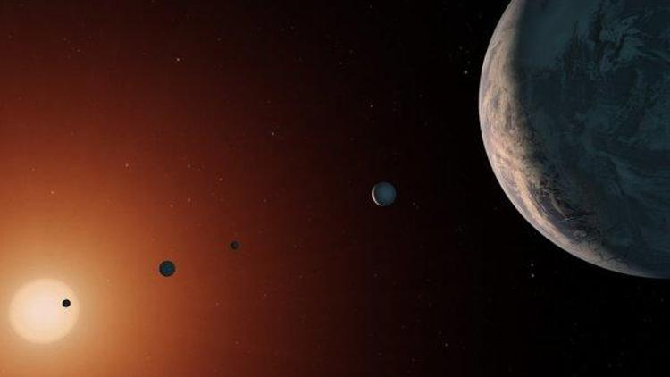 TRAPPIST-1 gezegenlerinin bazılarında bol miktarda su olabilir