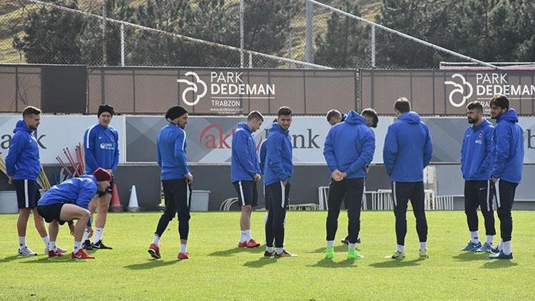 Trabzonspor, Gençlerbirliği maçının hazırlıklarını sürdürdü
