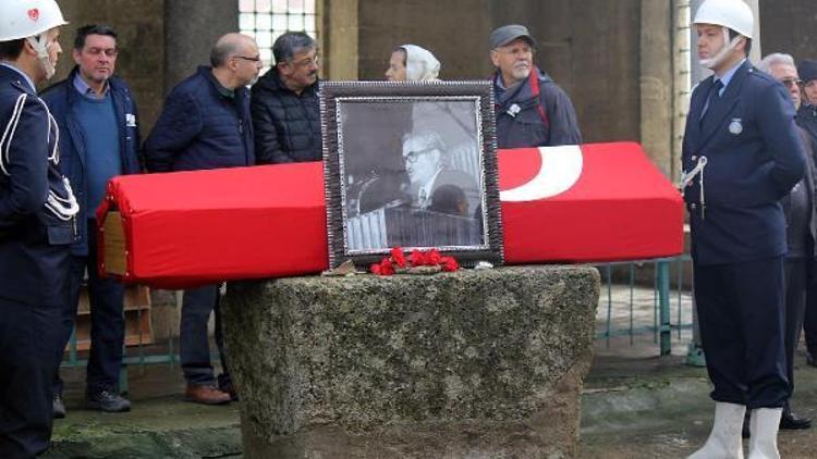 Devlet eski bakanı Hasan Korkut, son yolcuğuna uğurlandı