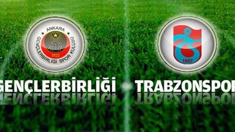 Trabzonspor ile Gençlerbirliği 68. kez karşı karşıya