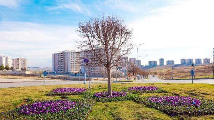 Gaziantep, çiçeklerle süsleniyor