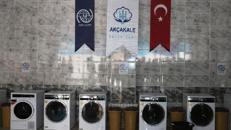 Açakalede Çamaşır Yıkama Merkezi açıldı