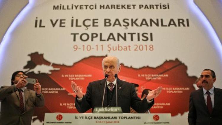 Bahçeli: Barajın 50 artı 1e çıktığını ne zaman idrak edecekler