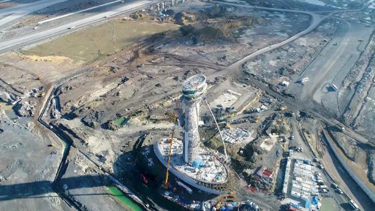 Ulaştırma Bakanı Arslan 3. havalimanını havadan inceledi, açıklamalarda bulundu