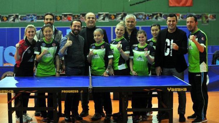 Bursa Büyükşehir Belediyespor Masa Tenisi Takımı, Şampiyonlar Liginde yarı finale yükseldi