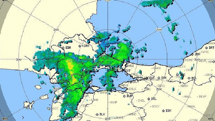 İstanbul için son dakika sağanak yağış uyarısı