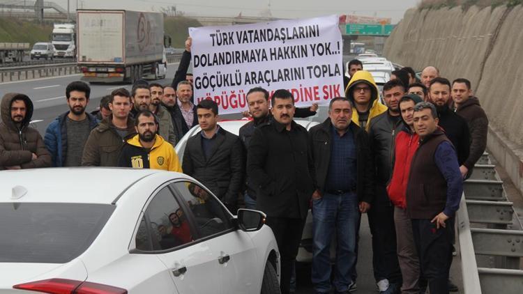 ‘Hatalı araç’ iddiasıyla fabrika önünde protesto