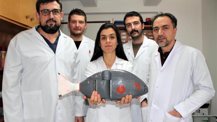 Öğretim elemanlarından ‘robot balık’