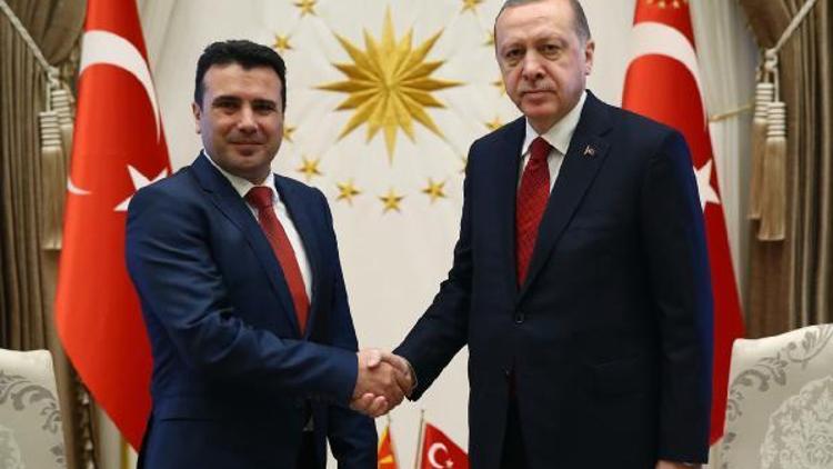 Makedonya Başbakanı Zoran Zaev, Beştepede