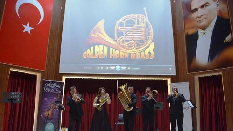 Bisanthe Oda Müziği Festivali, Golden Horn Brass konseri ile başladı