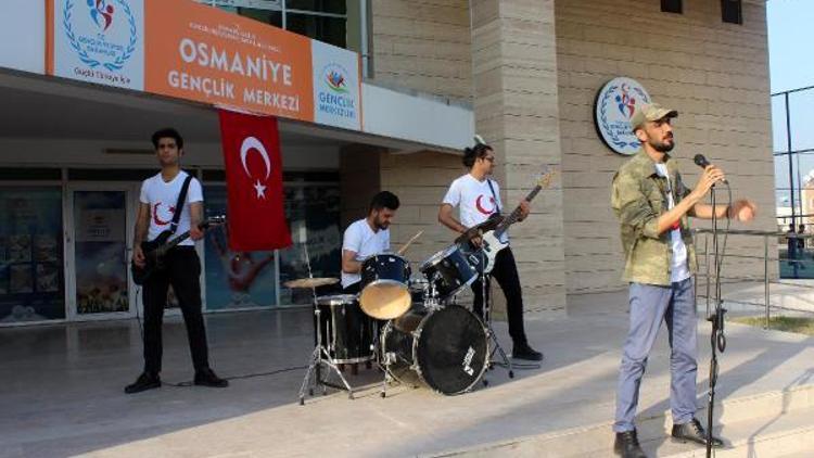 Zeytin Dalı Harekatı kahramanlarına marş ile destek