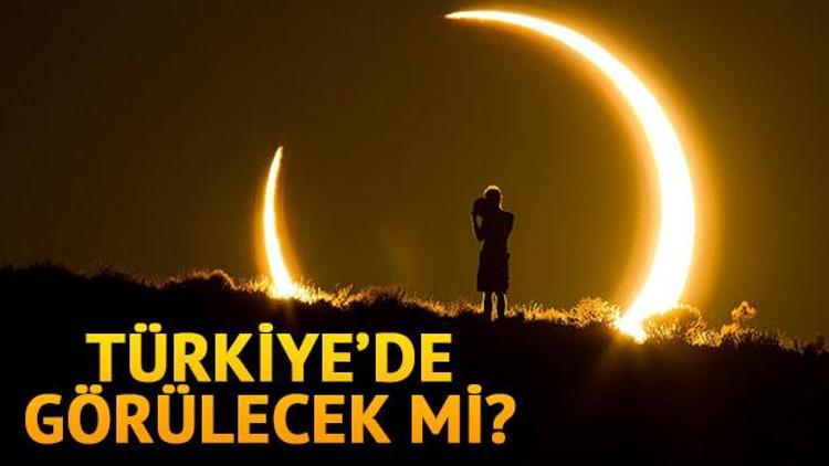 Güneş tutulması ne zaman saat kaçta olacak Parçalı Güneş tutulması Türkiyeden görüntülenebilecek mi