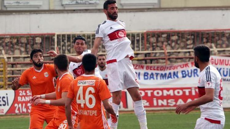 Batman Petrolspor - Erzin Belediyespor: 0-1