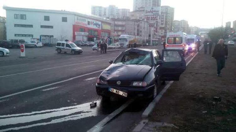 Kayseride otomobilin çarptığı yaya öldü