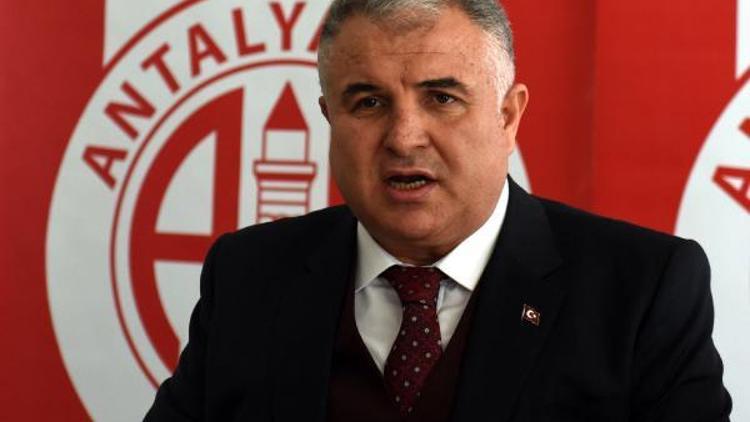Antalyaspor Başkanı Bulut: İş yeri sahipleri, çalışanlara maç saatinde izin versin