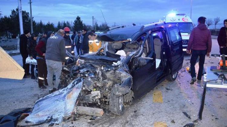 Ankarada trafik kazası: 4 ölü, 1 yaralı