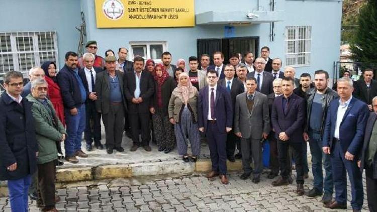 Şehit Üsteğmen Mehmet Sakallının ismi Beydağda okula verildi