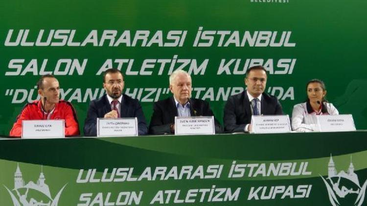 Uluslararası İstanbul Salon Atletizm Kupasının basın toplantısı yapıldı