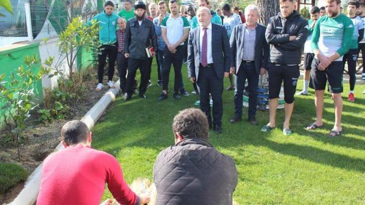 Akın Çorap Giresunspor, Denizlispor maçı öncesinde kurban kesti