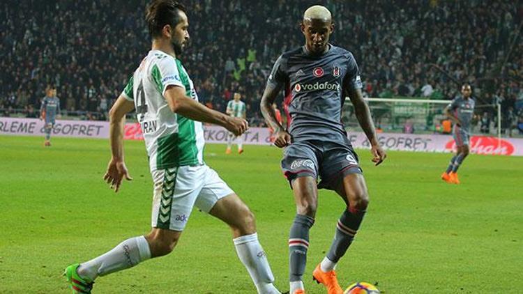 Beşiktaş Konyada ağır yaralı