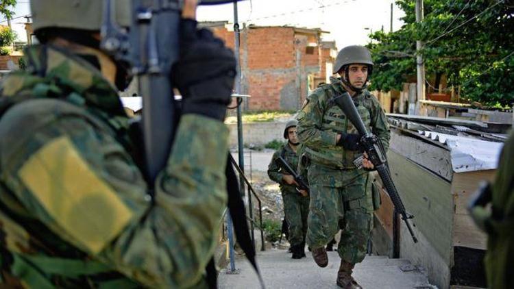 Rio de Janeironun güvenliği orduya devredildi