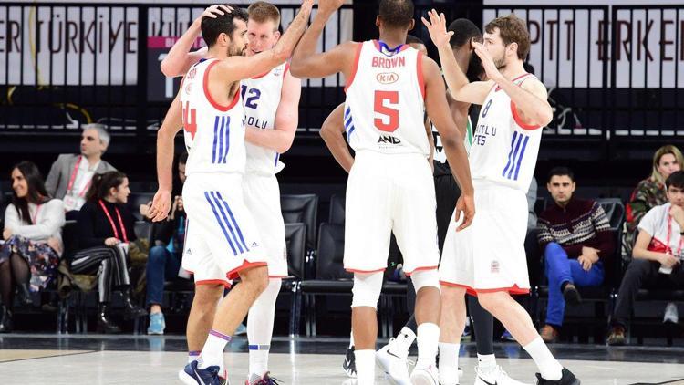 Anadolu Efes finali gördü Daçka engelini de aştı...