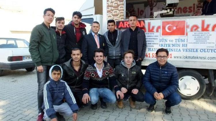 Burhaniyede öğrenciler Afrin şehitlerine mevlid okuttu