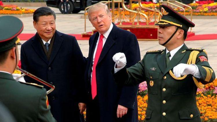 Trump’ın Çin ziyaretinde korumalar birbirine girmiş