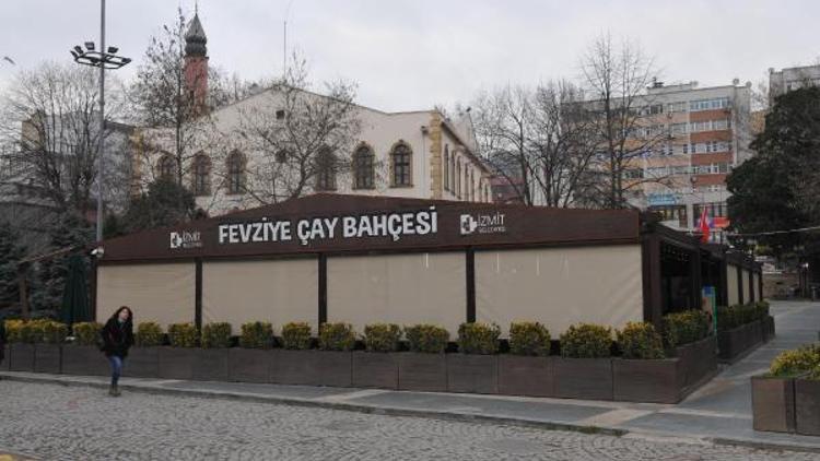 İzmitte çay bahçesi, aylık 75 bin liraya kiralandı